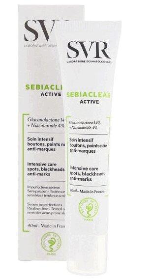 SVR Sebiaclear Active Крем-уход для лица матирующий 40 мл