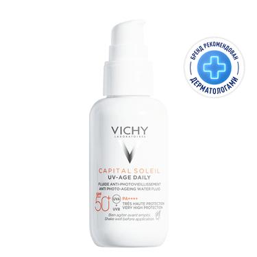 Vichy Capital Soleil UV-Age Daily Флюид для лица солнцезащитный невесомый SPF 50+ 40 мл