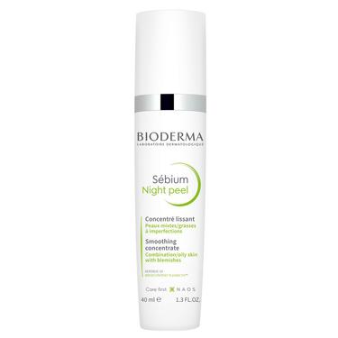 Bioderma Sebium Night peel Гель пилинг ночной с 15% гликолевой кислоты для проблемной кожи 40 мл