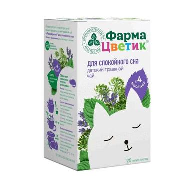 ФармаЦветик детский травянной чай для спокойного сна фильтр-пакеты 1,5 г 20 шт