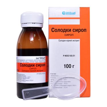 Солодки сироп 100 мл