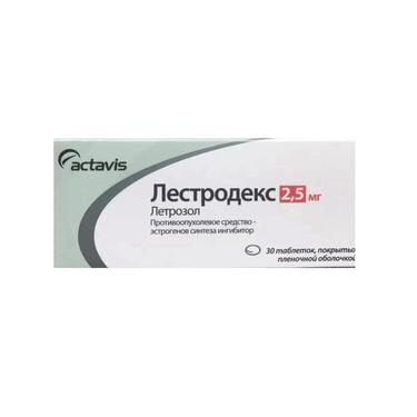 Лестродекс 2,5 мг таблетки 30 шт