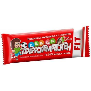 Феррогематоген FIT пастилки жевательные Какао 50 г