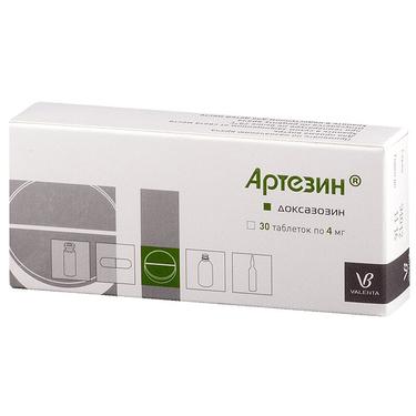 Артезин 4 мг таблетки 30 шт