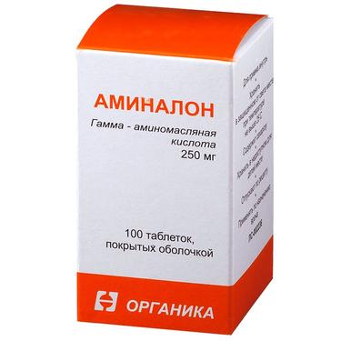 Аминалон 250 мг таблетки 100 шт