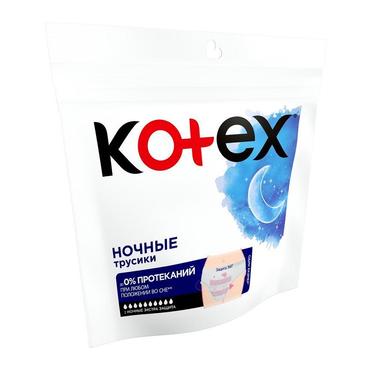 Kotex Трусы ночные экстра защита 2 шт