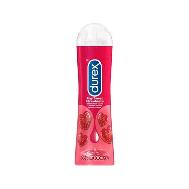 Durex Play Sweet Strawberry Гель-смазка с ароматом и вкусом сладкой клубники 100 мл