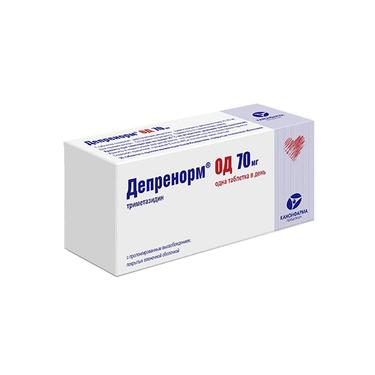 Депренорм ОД 70 мг таблетки с пролонгированным высвобождением 60 шт