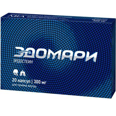 Эдомари 300 мг капсулы 20 шт