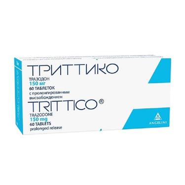 Триттико 150 мг таблетки с пролонгированным высвобождением 60 шт