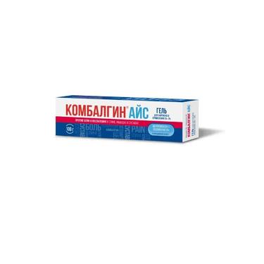 Комбалгин Айс 5%+3% гель для наружного применения 100 г