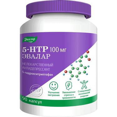 Anti-Age 5-HTP 100 мг Эвалар 5-гидрокситриптофан капсулы 90 шт