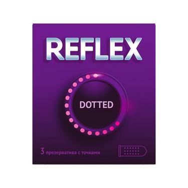 Reflex Dotted Презервативы с точками 3 шт