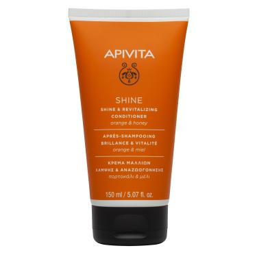 Apivita Shine Кондиционер для блеска волос Апельсин-Мед 150 мл