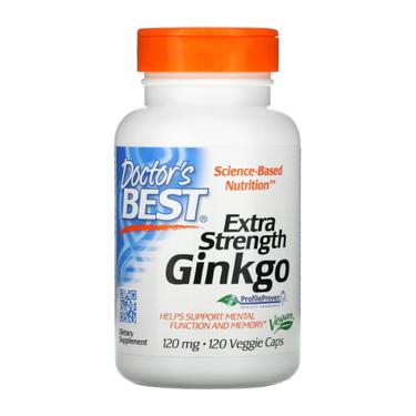 Doctor's Best Гинкго Билоба Стронг капсулы 120 шт