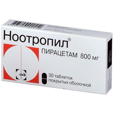 Ноотропил 800 мг таблетки 30 шт
