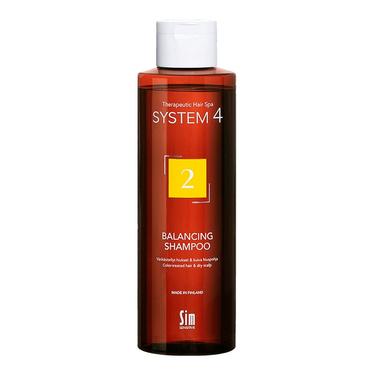 System 4 Шампунь №2 для сухих окрашенных и поврежденных волос 250 мл