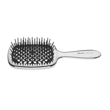 Janeke Superbrush Щетка для волос Серебристо-Черный