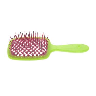 Janeke Superbrush Щетка для волос Салатовый-Розовый
