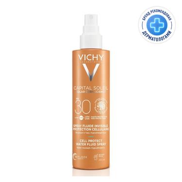 Vichy Capital Soleil Спрей-флюид солнцезащитный легкий SPF 30 200 мл
