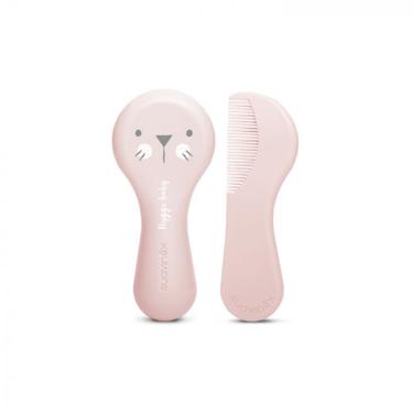 Suavinex Hygge Baby Набор детский расческа + щетка Розовый