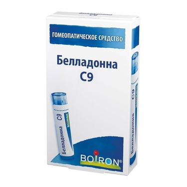 Белладонна С9 гранулы гомеопатические 4 г