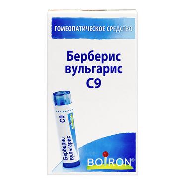 Берберис вульгарис С9 гранулы гомеопатические 4 г