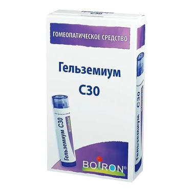Гельземиум С30 гранулы гомеопатические 4 г