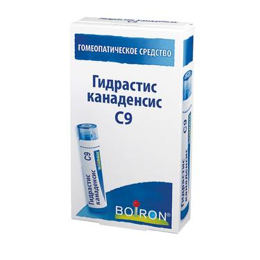 Гидрастис канаденсис С9 гранулы гомеопатические 4 г