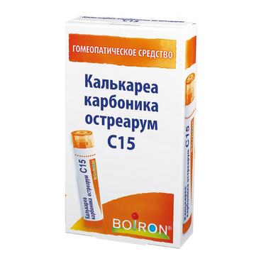 Калькареа Карбоника Остреарум С15 гранулы гомеопатические 4 г