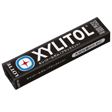 LОТТЕ Xylitol Резинка жевательная Черная мята 14 шт