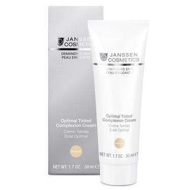 Janssen Cosmetics Крем дневной увлажняющий с тонирующим эффектом SPF 10 для требовательной кожи 50 мл