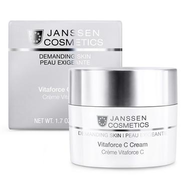 Janssen Cosmetics Крем против возрастных изменений с витамином С для требовательной кожи 50 мл