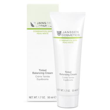 Janssen Cosmetics Крем для лица дневной увлажняющий с тонирующим эффектом для комбинированной кожи 50 мл