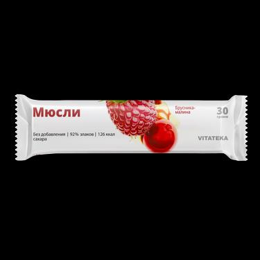 Vitateka Мюсли батончик Брусника-Малина 30 г