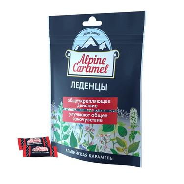 Альпийская карамель леденцы Ментол 75 г