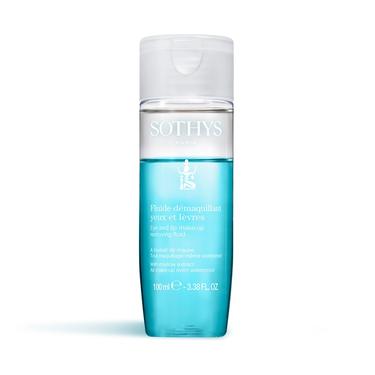 Sothys Средство для снятия макияжа с глаз и губ с экстрактом мальвы 100 мл