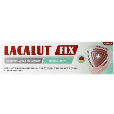Lacalut Fix Крем для фиксации зубных протезов Мята 70 г