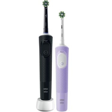 Oral-B Vitality Pro Набор зубных щеток электрических Черная + Лиловая