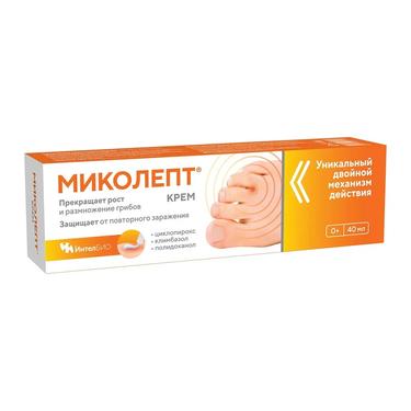 Миколепт крем для наружного применения 40 мл