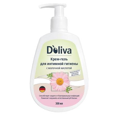 Doliva Крем-гель для интимной гигиены с молочной кислотой 300 мл