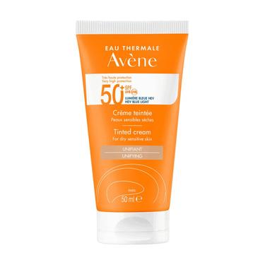 Avene Sun Крем солнцезащитный для лица тонирующий SPF 50+ 50 мл