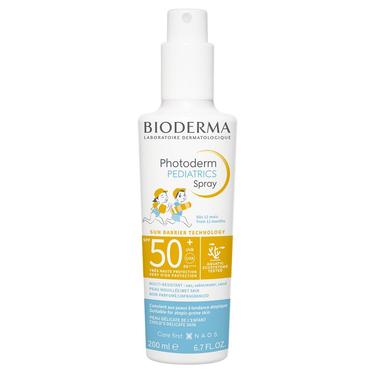 Bioderma Photoderm Pediatrics Спрей детский солнцезащитный SPF 50+ для лица и тела 200 мл