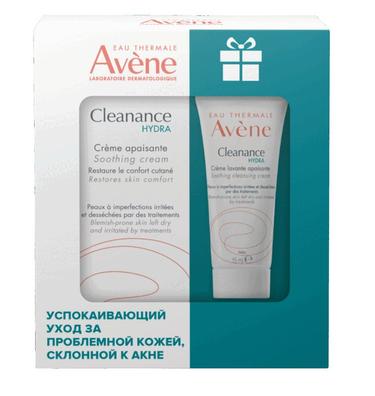 Avene Cleanance Hydra Набор Крем успокаивающий 40 мл + Крем очищающий для проблемной кожи 15 мл