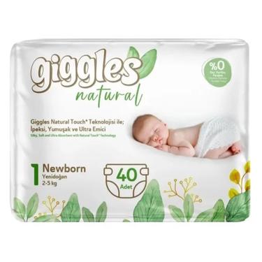Giggles Natural Newborn Подгузники детские 2-5 кг 40 шт