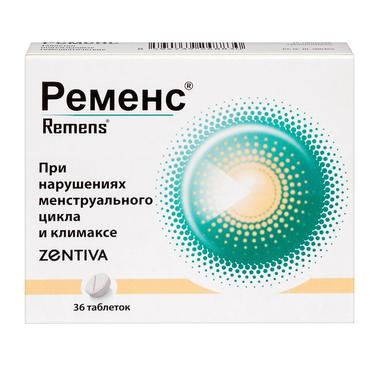 Ременс таблетки гомеопатические подъязычные 36 шт