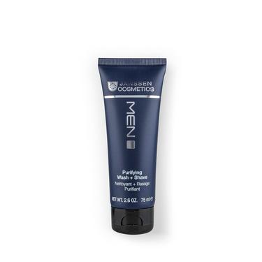 Janssen Cosmetics Крем для умывания и бритья нежный для мужчин 75 мл