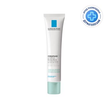 La Roche-Posay Hydraphase UV Крем солнцезащитный увлажняющий для обезвоженной кожи SPF 25 40 мл