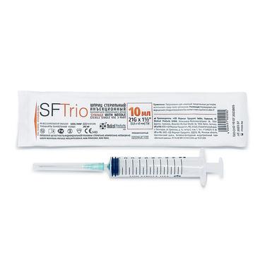 PL SFTrio Шприц одноразовый трехкомпонентный 10 мл