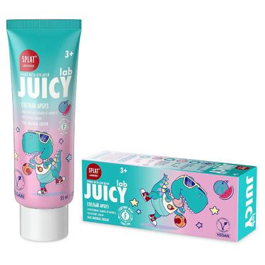 Splat Juicy Lab Зубная паста с фтором для детей от 3 лет против кариеса и зубного налета Спелый арбуз 55 мл